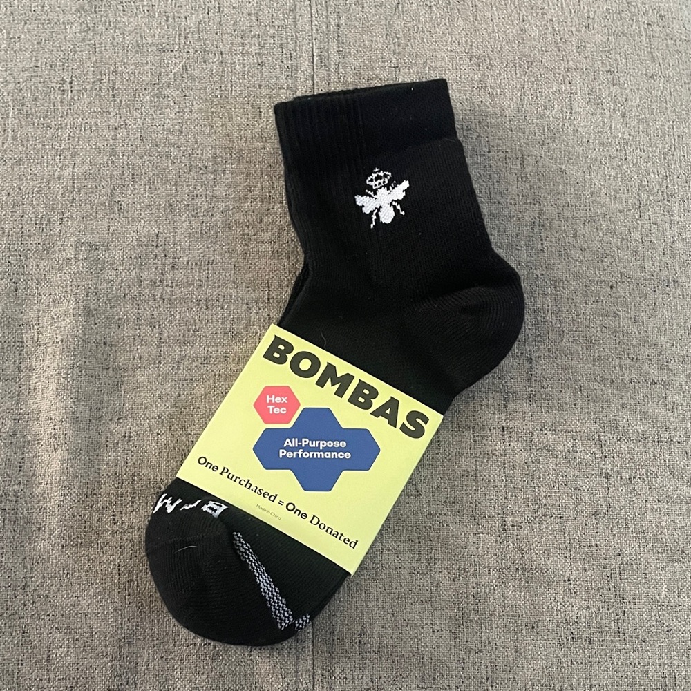 Bombas - Women's All-Purpose Performance Quarter Sock - Black Medium